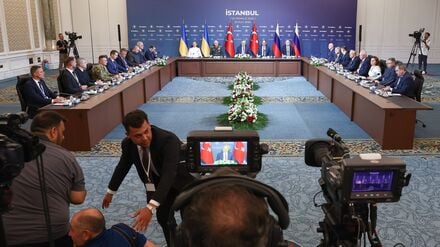 Zuletzt trafen sich Unterhändler Kiews und Moskaus im Sommer, um über Schritte zur Beendigung des Kriegs in der Ukraine zu sprechen. (Archivbild)