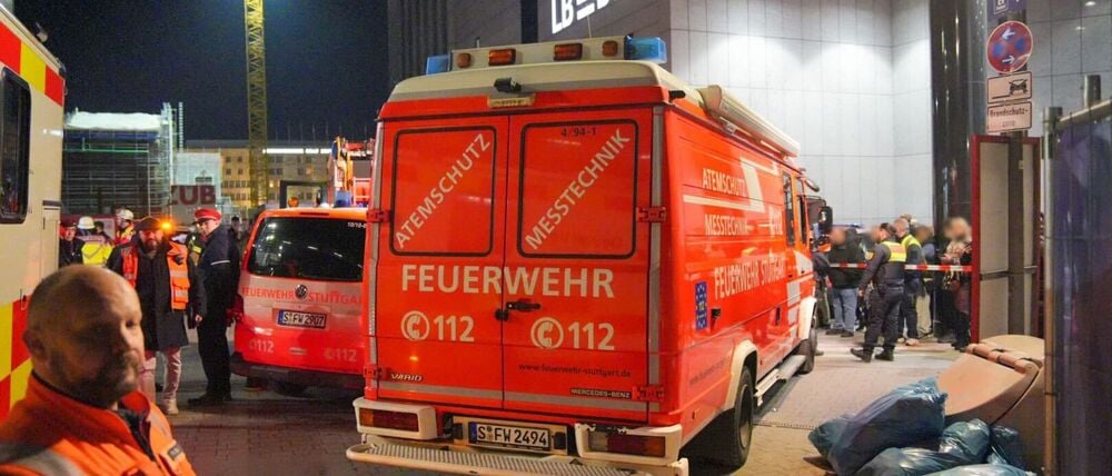 Der Zugverkehr in Stuttgarter ruhte vorsichtshalber, der Bahnhof war abgesperrt.