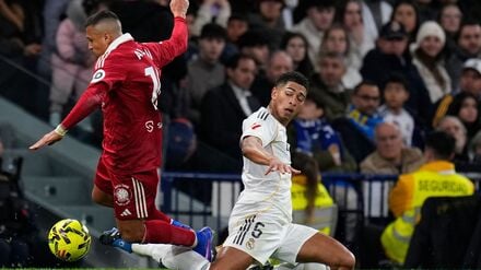 Jude Bellingham brachte Real Madrid gegen den FC Sevilla in Führung.