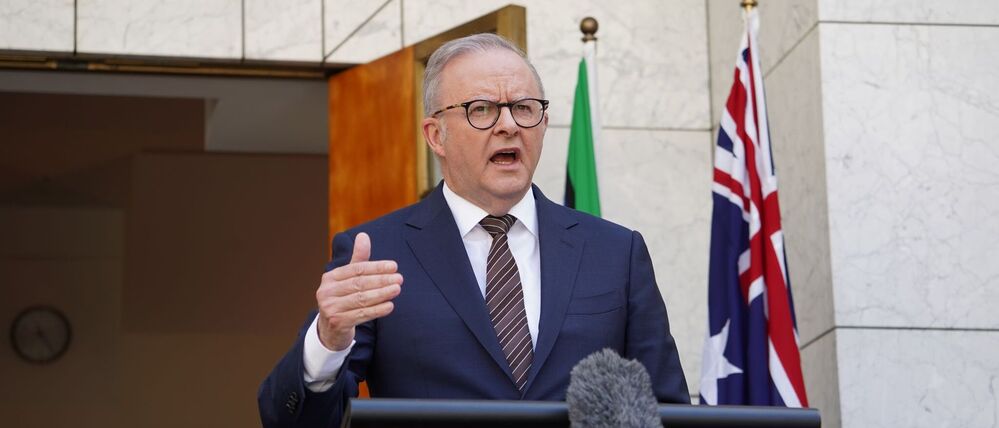 Australiens Premier Albanese lässt nach dem Terroranschlag die Arbeit der Geheimdienste und Strafverfolgungsbehörden überprüfen. (Archivbild)