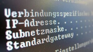 Blick auf einen PC-Monitor (Symbolbild).