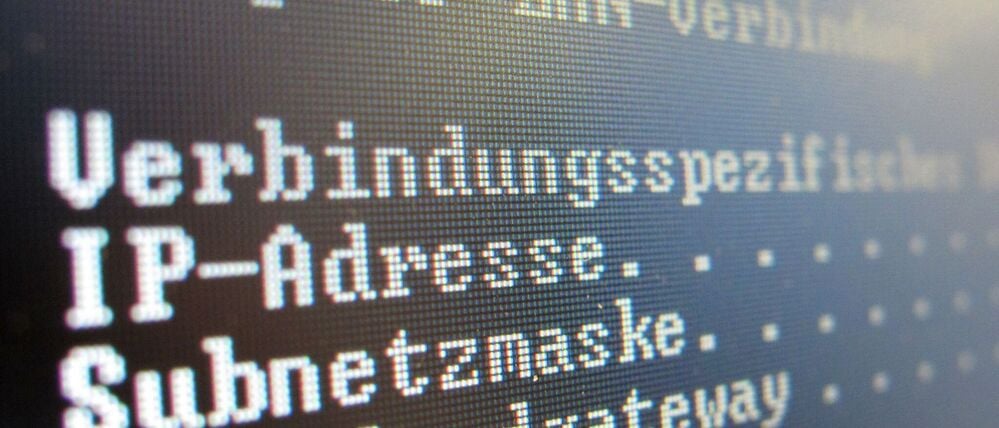 Blick auf einen PC-Monitor (Symbolbild).