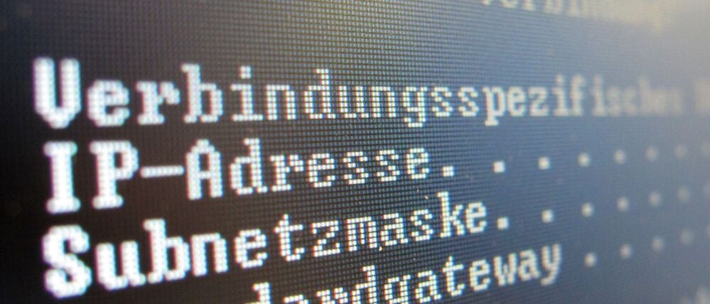 Blick auf einen PC-Monitor (Symbolbild).