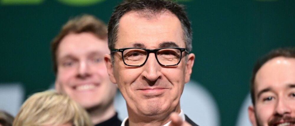 Cem Özdemir, (Bündnis 90/Die Grünen), Spitzenkandidat für die Landtagswahl in Baden-Württemberg 2026 beim Landesparteitag seiner Partei.