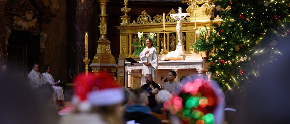 Die Christvesper im Berliner Dom. 