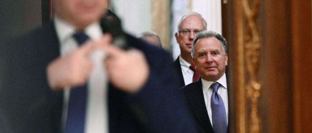 Vor wenigen Wochen war er erneut im Kreml: der Sondergesandte Witkoff. (Archivbild)