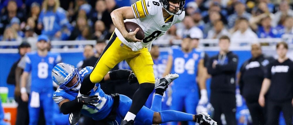 Die Lions konnten die Steelers um Quarterback Aaron Rodgers nicht zu Fall bringen.