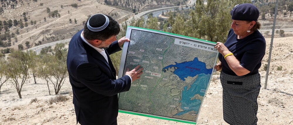 Bezalel Smotrich (l.) will einen eigenständigen Palästinenser-Staat verhindern.