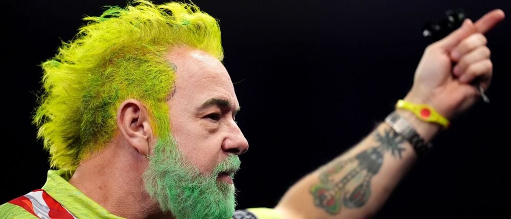 Einzigartiger Auftritt: Der zweimalige Weltmeister Peter Wright. (Archivbild)