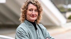 Verliebt in Tempelhof. Berlinale-Chefin Tricia Tuttle.