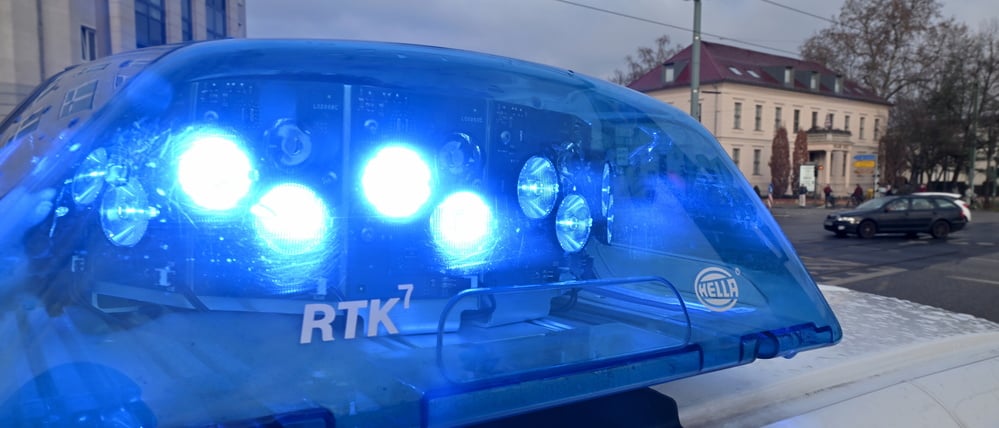 Polizeieinsatz in Potsdam.