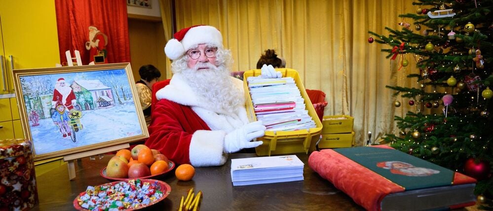 In Himmelpfort ist die zentrale Poststelle des Weihnachtsmannes in Brandenburg. (Archivbild)