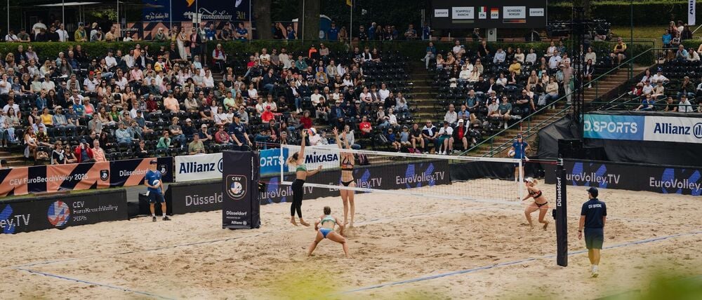 Der Deutsche Volleyball-Verband hat einen neuen Beach-Bundestrainer. (Archivbild).