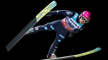 Felix Hoffmann sprang in Engelberg zweimal aufs Podium.