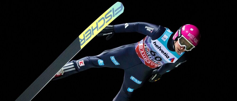 Felix Hoffmann sprang in Engelberg zweimal aufs Podium.