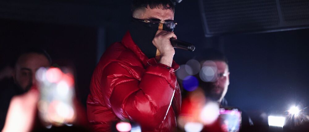 Bei Cem Özdemirs Geburtstagsparty war Rapper Haftbefehl zu Besuch. (Archivbild)