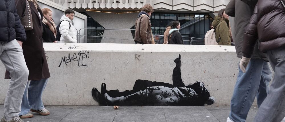 Auf Instagram bekannte sich der Künstler zu dem Motiv.