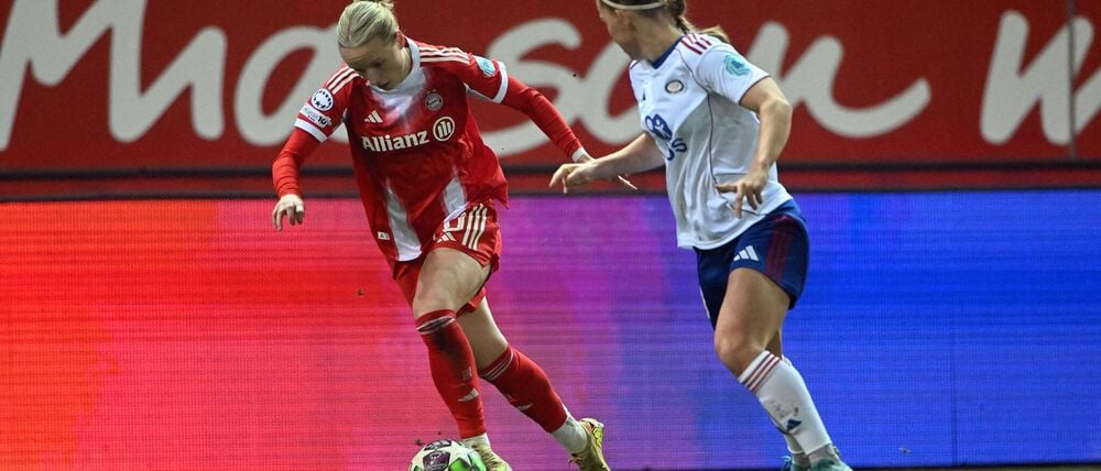Franziska Kett und die Bayern-Fußballerinnen gewinnen das letzte Spiel des Jahres. (Archivbild)