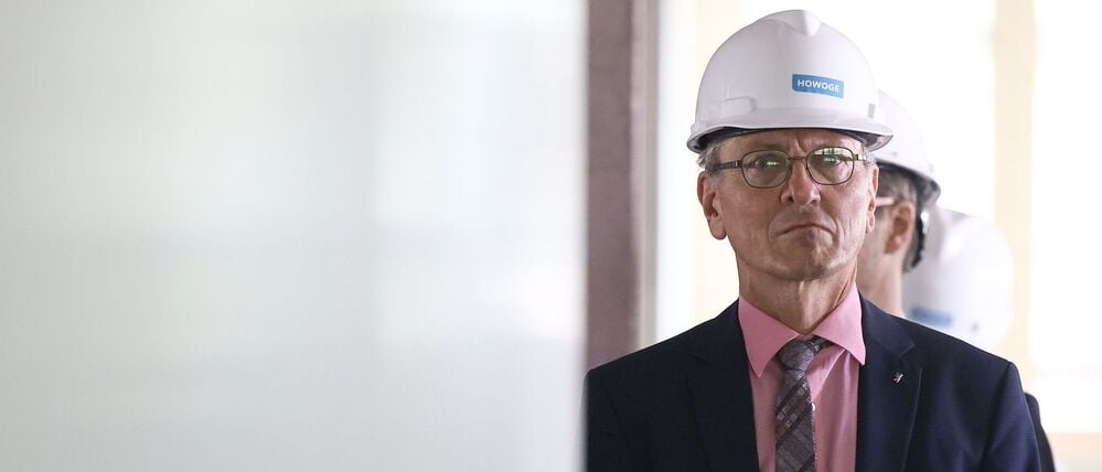 Der SPD-Politiker Christian Gaebler (SPD) ist seit 2023 Bausenator in Berlin. (Archivbild)   