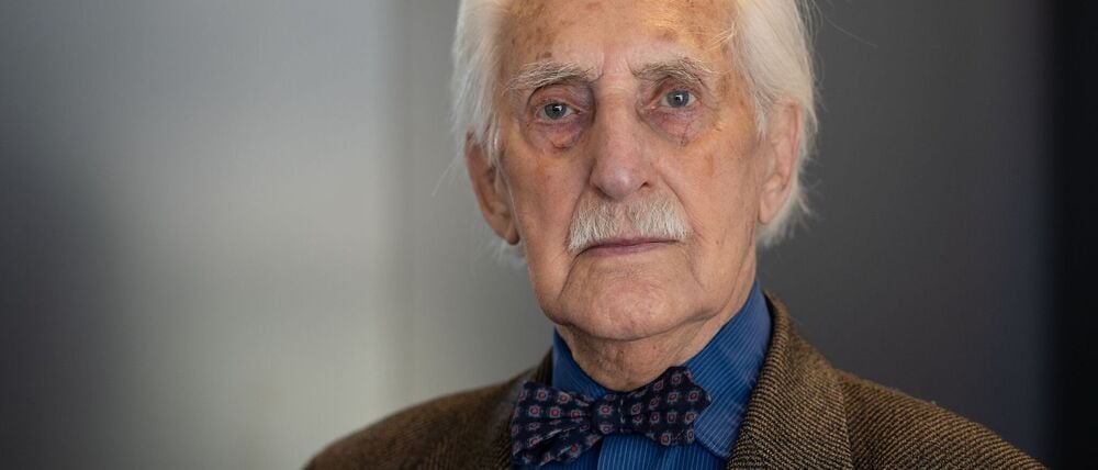 Der Holocaust-Überlebende Leon Weintraub äußert sich auch im hohen Alter zu politischen Ereignissen. (Archivbild)