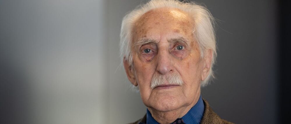 Der Holocaust-Überlebende Leon Weintraub äußert sich auch im hohen Alter zu politischen Ereignissen. (Archivbild)