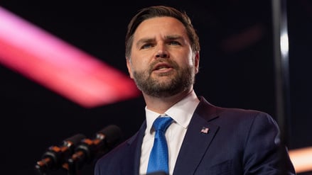 Der US-Vizepräsident J.D. Vance spricht während des AmericaFest, dem ersten Gipfeltreffen von Turning Point USA seit dem Tod von Charlie Kirk, in Phoenix, Arizona, USA, am 21. Dezember 2025.