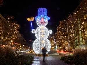 Weihnachtsbeleuchtung am Kurfürstendamm und an der Tauentzienstraße