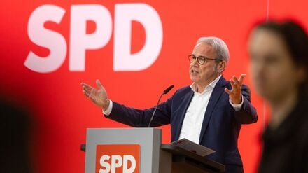 Georg Maier (SPD), Thüringer Landesvorsitzender und Innenminister.