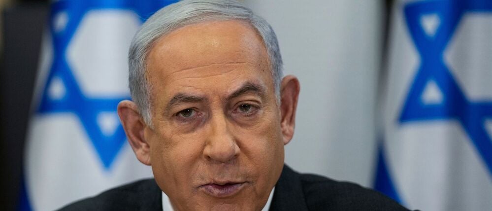 Benjamin Netanjahu, Ministerpräsident von Israel. 