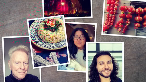 Wie Menschen aus anderen Ländern in Deutschland Silvester feiern.