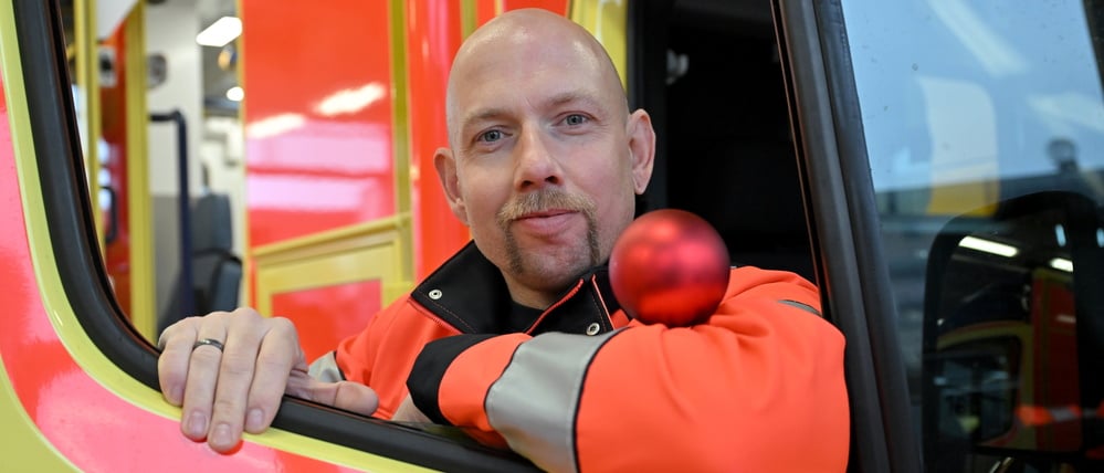 Der Potsdamer Johannes Stiller hilft als Rettungssanitäter bei Unfällen und manchmal auch bei Bagatellen.