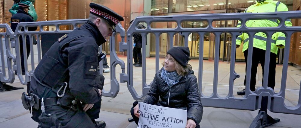 Greta Thunberg wurde in London festgenommen.