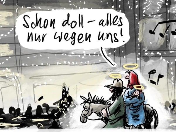 Zeichnung Klaus Stuttmann ET 24.12.25