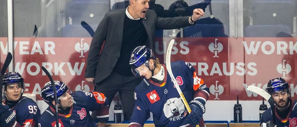 Trainer Serge Aubin muss mit den Eisbären Berlin eine weitere Niederlage hinnehmen. (Archivbild)