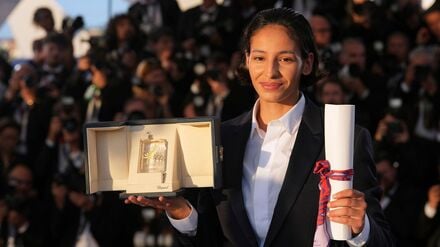 Nadia Melliti bei den Filmfestspielen in Cannes. (Archivfoto) 