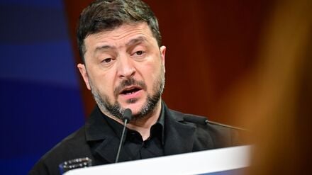 Der ukrainische Präsident Wolodymyr Selenskyj hat erstmals die bisherigen 20 Punkte für einen möglichen Friedensplan für sein Land dargelegt. (Archivbild)