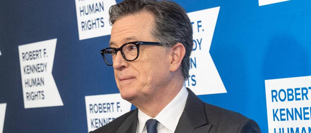 Stephen Colbert im Dezember bei einer Veranstaltung.