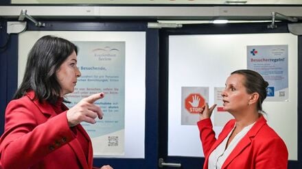 Brandenburgs Gesundheitsministerin Britta Müller (BSW) sieht eine angespannte Situation für die Krankenhäuser. (Archivbild)