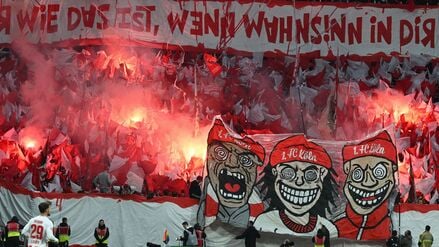 Der 1. FC Köln musste in der Vorsaison das meiste Bußgeld für Vergehen seiner Fans zahlen. (Archivbild) 