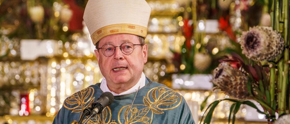 Der Vorsitzende der Deutschen Bischofskonferenz, Georg Bätzing, warnt in seiner Weihnachtspredigt vor „egoistischem Nationalismus“. (Archivbild)