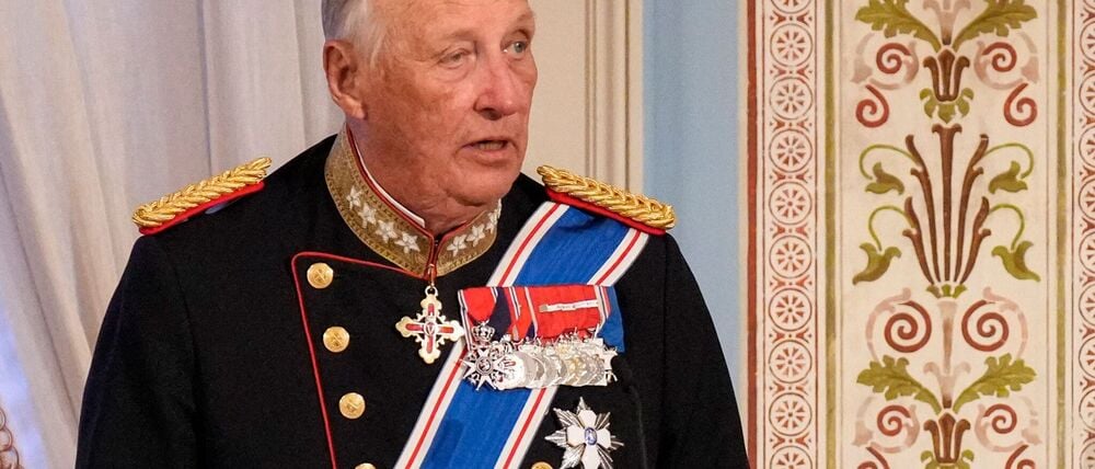 König Harald V. äußerte sich zum bevorstehenden Prozess gegen Marius Borg Høiby, den Sohn seiner Schwiegertochter Mette-Marit. (Archivbild)