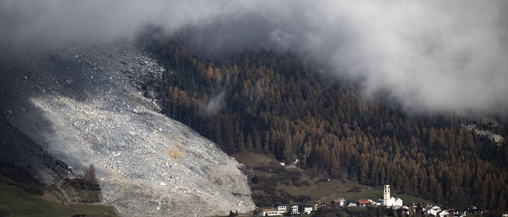 Ein Entwässerungsstollen bringt Entspannung für Brienz. (Archivbild)