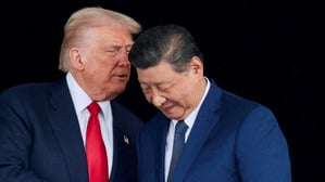 US-Präsident Donald Trump (links) und Chinas Präsident Xi Jinping.
