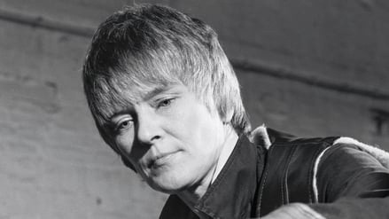 Gisela von Bruchhausen 1988 in ihrem Berliner Atelier.