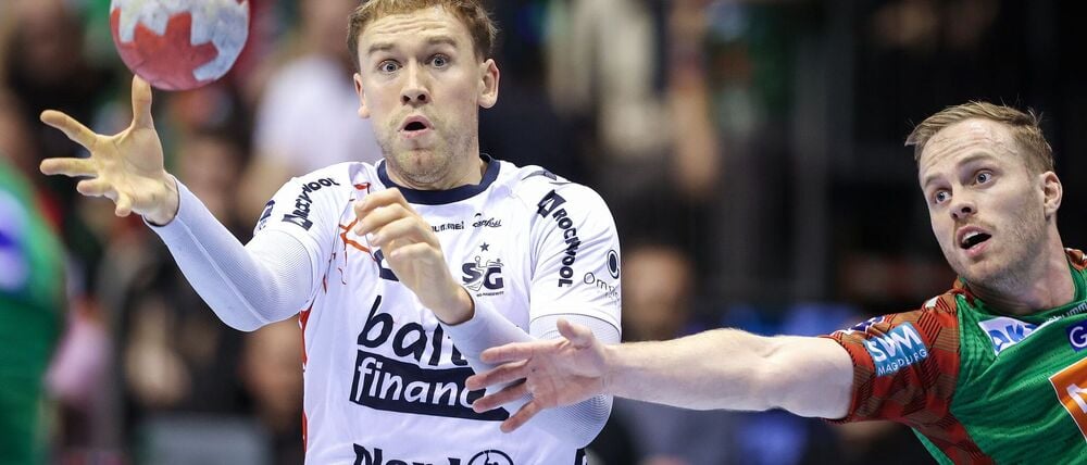 Simon Pytlick und die SG Flensburg-Handewitt hatten den Bergischen HC zu Gast. (Archivbild)