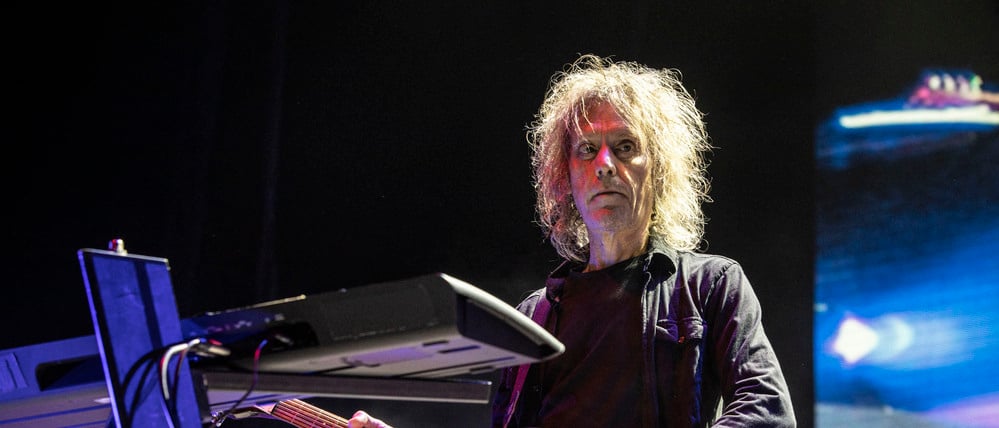Perry Bamonte of The Cure performs at North Island Credit Union Amphitheatre on May 20, 2023 in Chula Vista, California. The Cure guitarist and keyboard player Perry Bamonte has died aged 65, the legendary British dark rock band announced on Friday, December 26. (Photo by Harmony Gerber / GETTY IMAGES NORTH AMERICA / AFP)