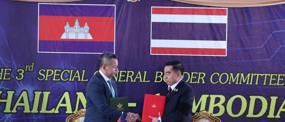 Die Verteidigungsminister von Thailand und Kambodscha