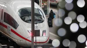 Über Weihnachten lief es bei der Deutschen Bahn.