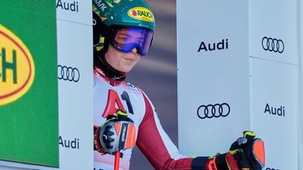 Dritter Saisonsieg: Lokalmatadorin Julia Scheib jubelte auch in Semmering.