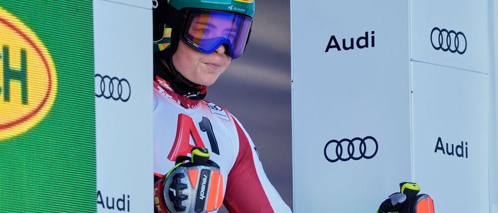 Dritter Saisonsieg: Lokalmatadorin Julia Scheib jubelte auch in Semmering.